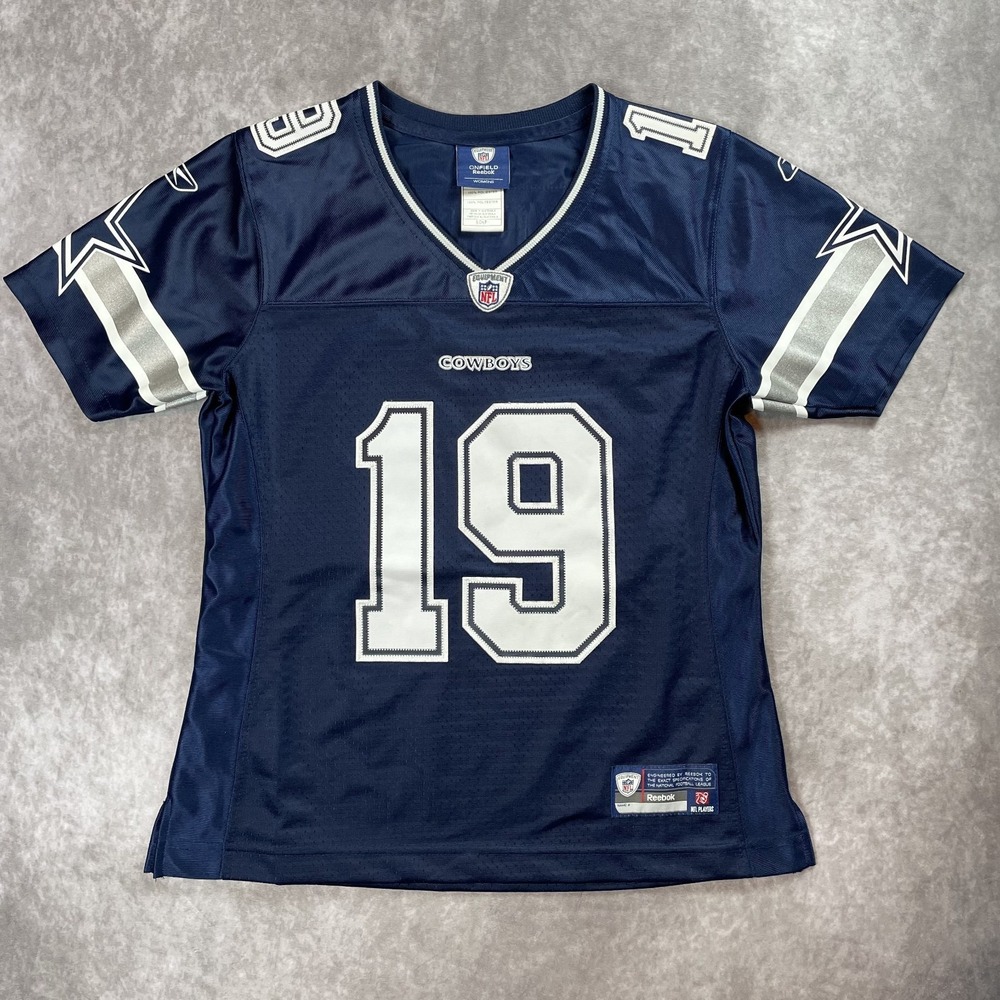 Miles Austin Jersey Mens Dallas Cowboys‎ #19 Blue Reebok NFL Football Size Small